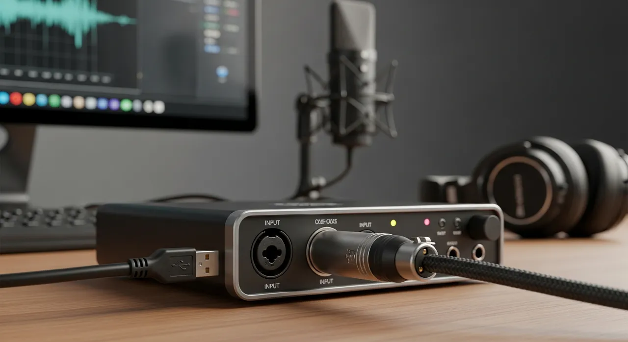 Difference between USB and XLR microphone setup